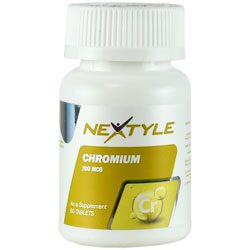 کروم نکستایل 200 میکروگرم Nextyle Chromium 200 mcg Nextyle Vitamins