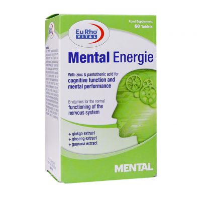 قرص منتال انرژی یوروویتال 60 عددی Eurho Vital Mental Energie 60 Tabs